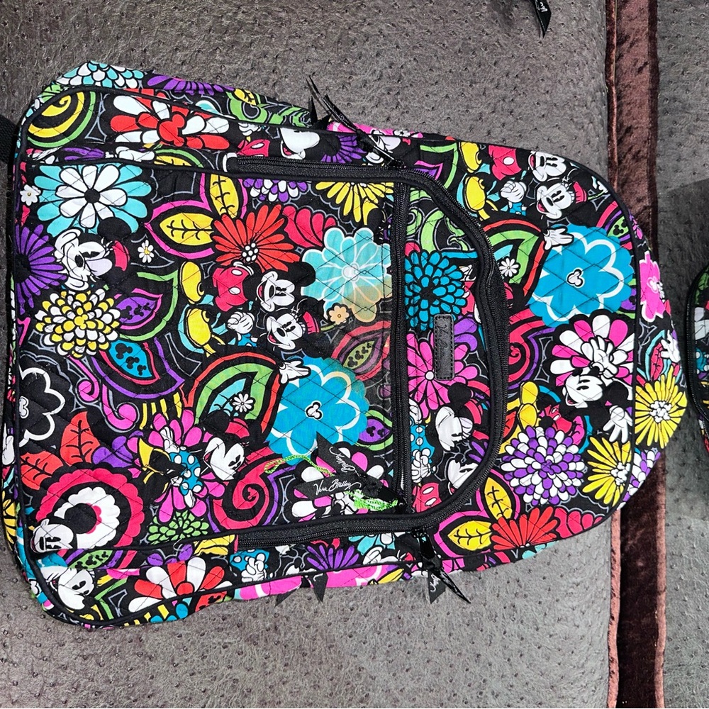 Disney Floral Multicolor Backpack